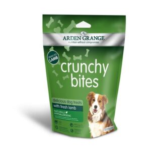 Arden Grange Crunchy Bites Dog Treats Lamb 225g x 10 SAVER PACK