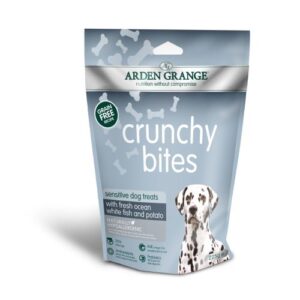 Arden Grange Crunchy Bites Dog Treats Sensitive 225g x 10 SAVER PACK
