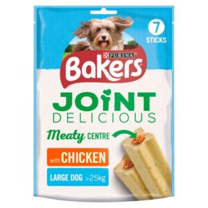 Bakers Joint Delicious Chicken Large Dog Treats Large Dog (25kg+) x 6 SAVER PACK