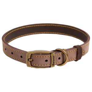 Barbour Leather Dog Collar Large