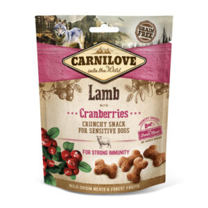 Carnilove Crunchy Lamb with Cranberries and Fresh Meat Dog Treat 200g x 6 SAVER PACK