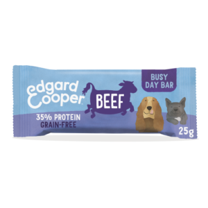 Edgard & Cooper Brilliant Beef Busy Day Bar Dog Treat 25g x 20 SAVER PACK