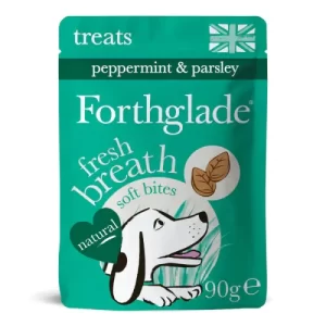 Forthglade Fresh Breath Soft Bites Dog Treats 90g x 8 SAVER PACK