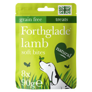 Forthglade Natural Soft Bites Lamb Dog Treats 90g x 8 SAVER PACK