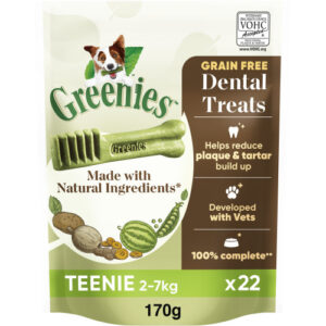Greenies Teenie Dental Dog Treats 170g x 6 SAVER PACK