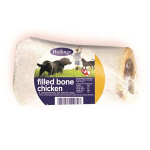 Hollings Filled Bones Dog Treats Chicken Filled Bone