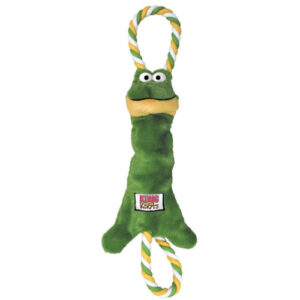 KONG Tugger Knots Frog Dog Toy One Size