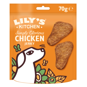 Lilys Kitchen Simply Glorious Chicken Jerky Dog Treats 70g x 8 SAVER PACK
