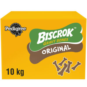 Pedigree Biscrok Gravy Bones Biscuit Original Adult Dog Treat 10kg