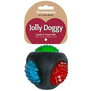 Rosewood Jolly Doggy Catch & Flash Ball Dog Toy Catch & Flash Ball