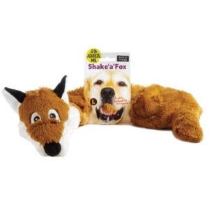 Sharples Pet Shake a Fox Dog Toy Large
