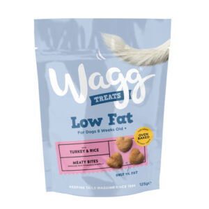 Wagg Low Fat Turkey & Rice Dog Treats 125g x 7 SAVER PACK