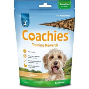 Coachies Dog Training Treats for Dogs 200g - Natural