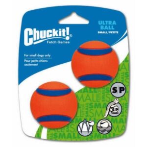 Chuckit Ultra Ball Toy for Dogs Small 2 Pack