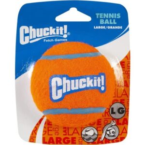 Chuckit Tennis Ball Dog Toy Large Single