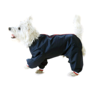 Cosipet Trouser Suit Dog Coat Navy 35cm / 14"
