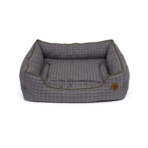 Petface Square Bed - Size: L - Green
