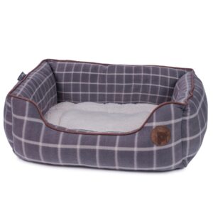 Petface Window Pane Dog Bed - Size: L